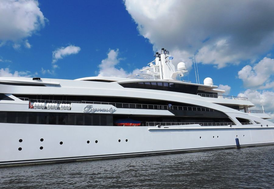The superyacht I Dynasty